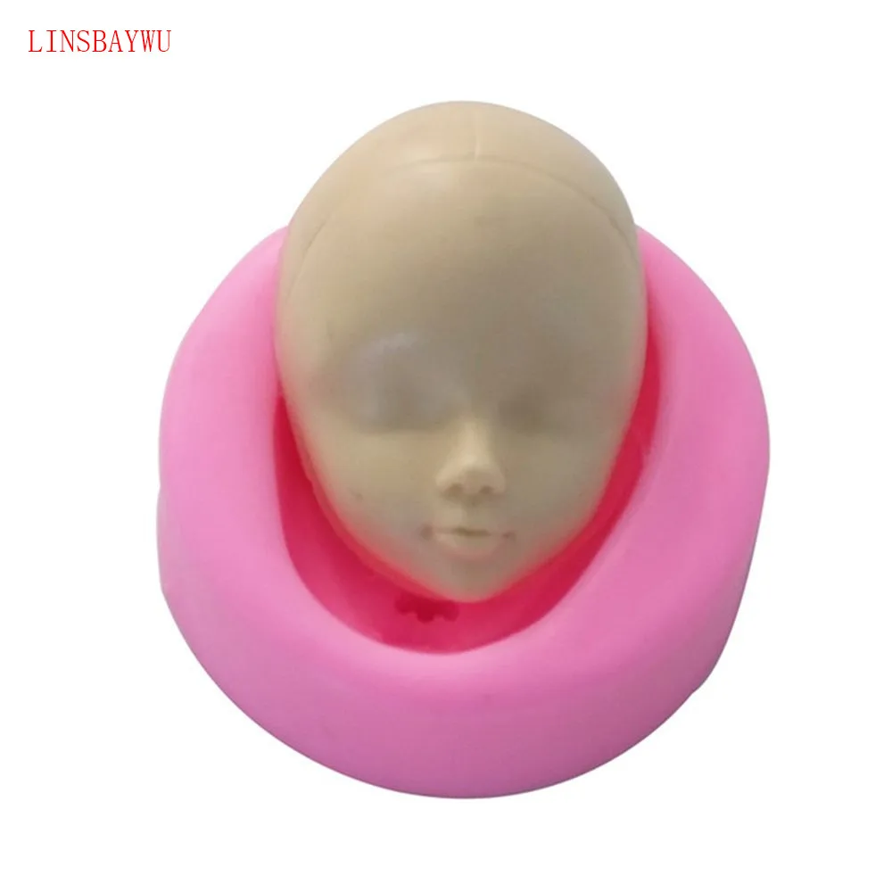 LINSBAYWU 3D женщины девушка лицо инструменты для готовки свадебное украшение
