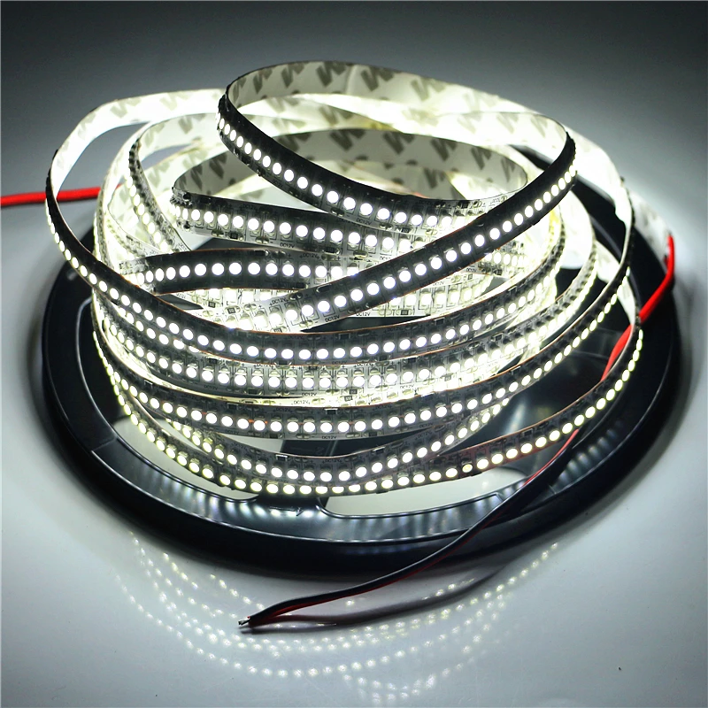 Светодиодная лента 2835 SMD DC 12 В 240 светодиодов/м или 120 Водонепроницаемая IP65 IP20