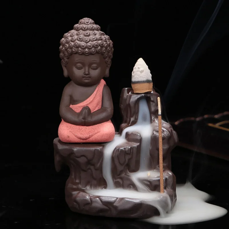 Конусы для благовоний с маленьким конусом Будды подставка ароматических палочек