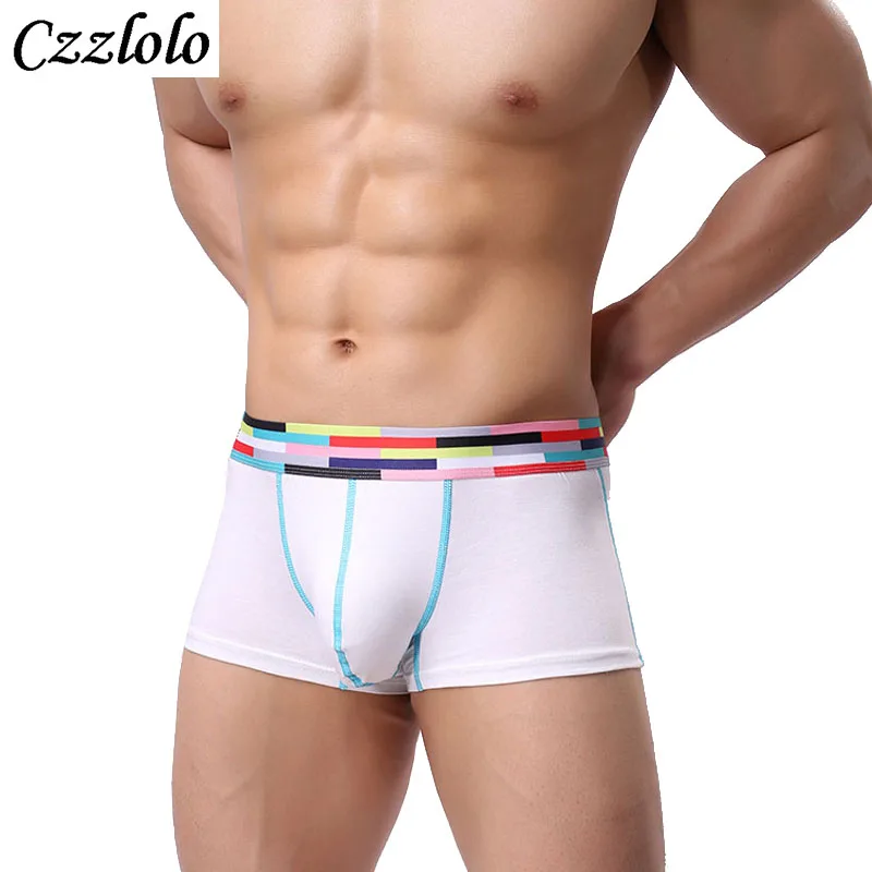 Czzlolo Мужское нижнее белье 4 шт./лот хлопковое боксеры Cueca Calzoncillos Hombre мужские