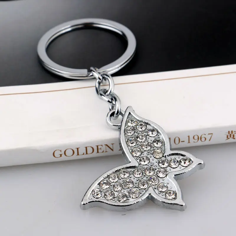 Медведь Король Кулон брелоки со стразами хрустальные для женщин креативный