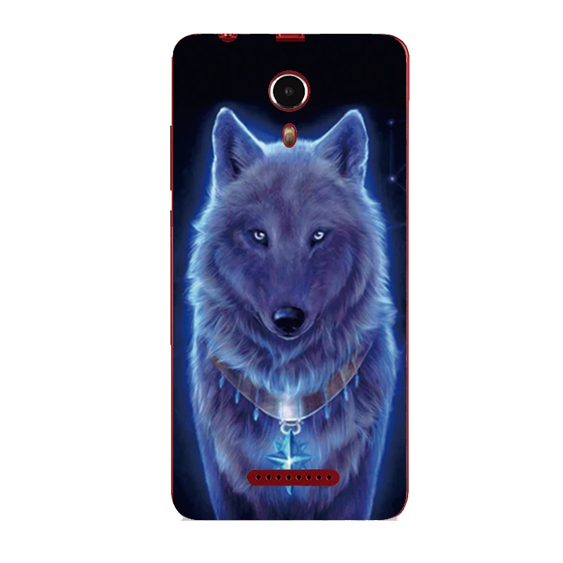 Для BQ 5522 чехол из мультфильма волк король животное краска Мягкий силиконовый чехол для BQ-5522 NEXT задняя крышка корпус сумка