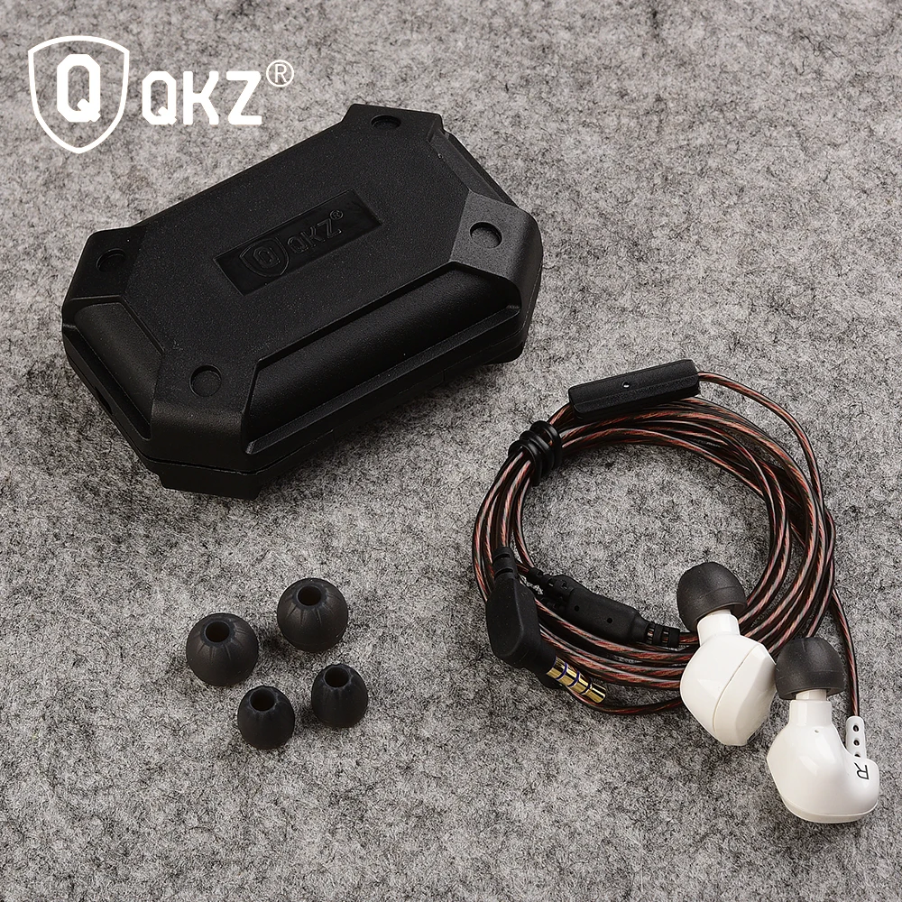 Оригинальные qkz DM200 в ухо Наушники Оригинал HIFI стерео гарнитура Спорт Super Bass HiFi Fone