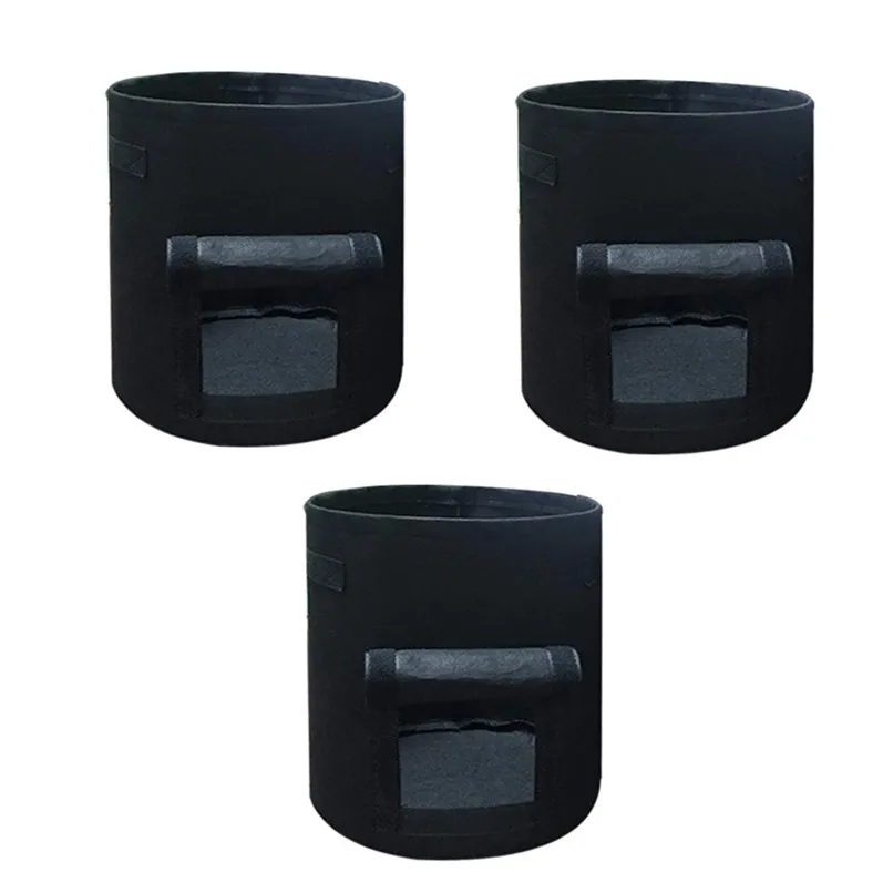 3 шт мешки для выращивания растений нетканые ткани горшок Садоводство овощи