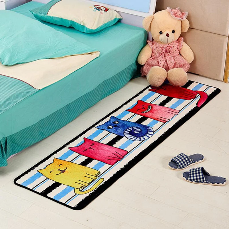 Придверный коврик с милыми животными кошками напольные коврики рисунком для