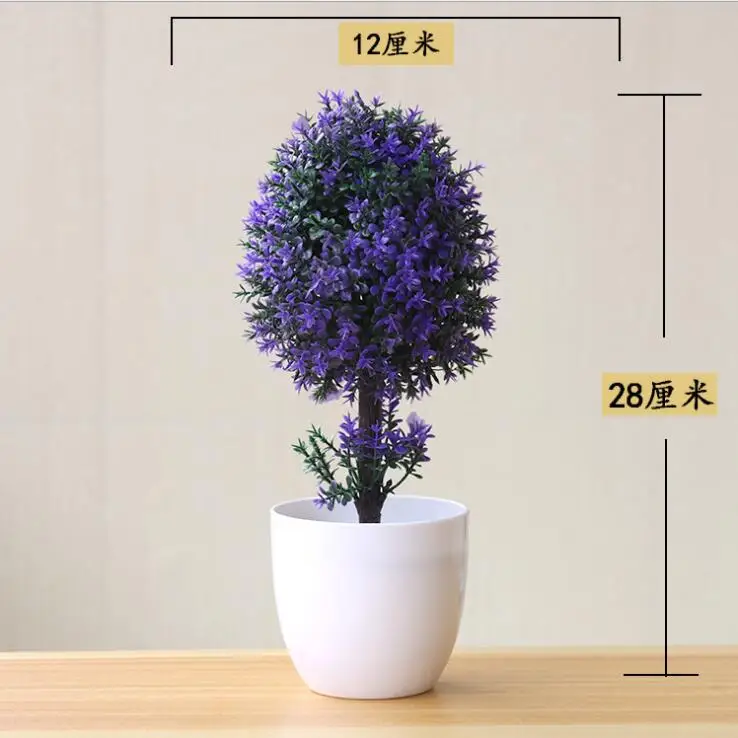 evergreen tree Праздничные и вечерние украшения для дома, бонсай, искусственные растения, дерево, цветок а076 - Цвет: evergreen tree