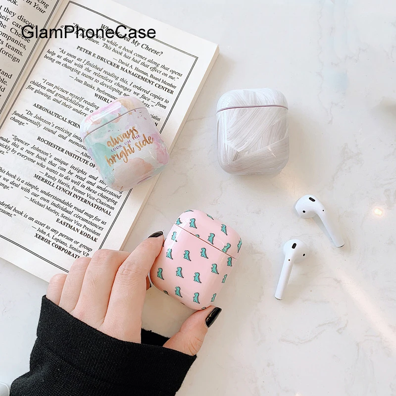 GlamPhoneCase симпатичный мультяшный динозавр Airpods1/2 поколения защитный чехол Apple