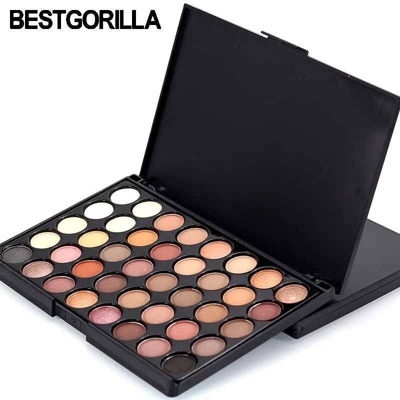 Палитра теней для век женщин Шиммер или матовый макияж стойкие натуральные