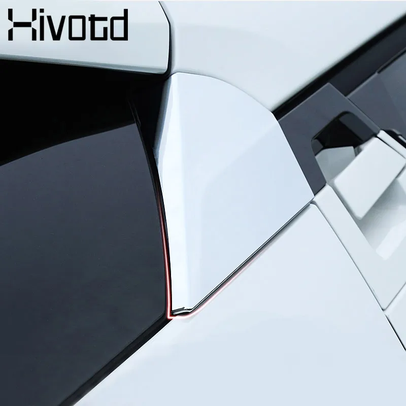 Hivotd для тойота ch r Toyota C HR CHR 2019 2020 аксессуары из углеродного волокна заднее боковое