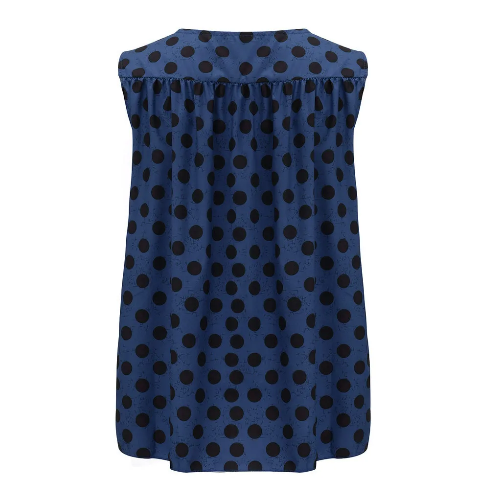 Летняя женская жилетка размера плюс с круглым вырезом и волнистым принтом без