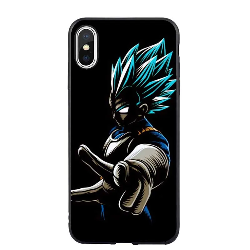 Dragon Ball Z Super DBZ Goku Модный чехол для iPhone X XR XS MAX 8Plus 8 7Plus 7 6 6s plus 5S SE телефона мягкий ТПУ