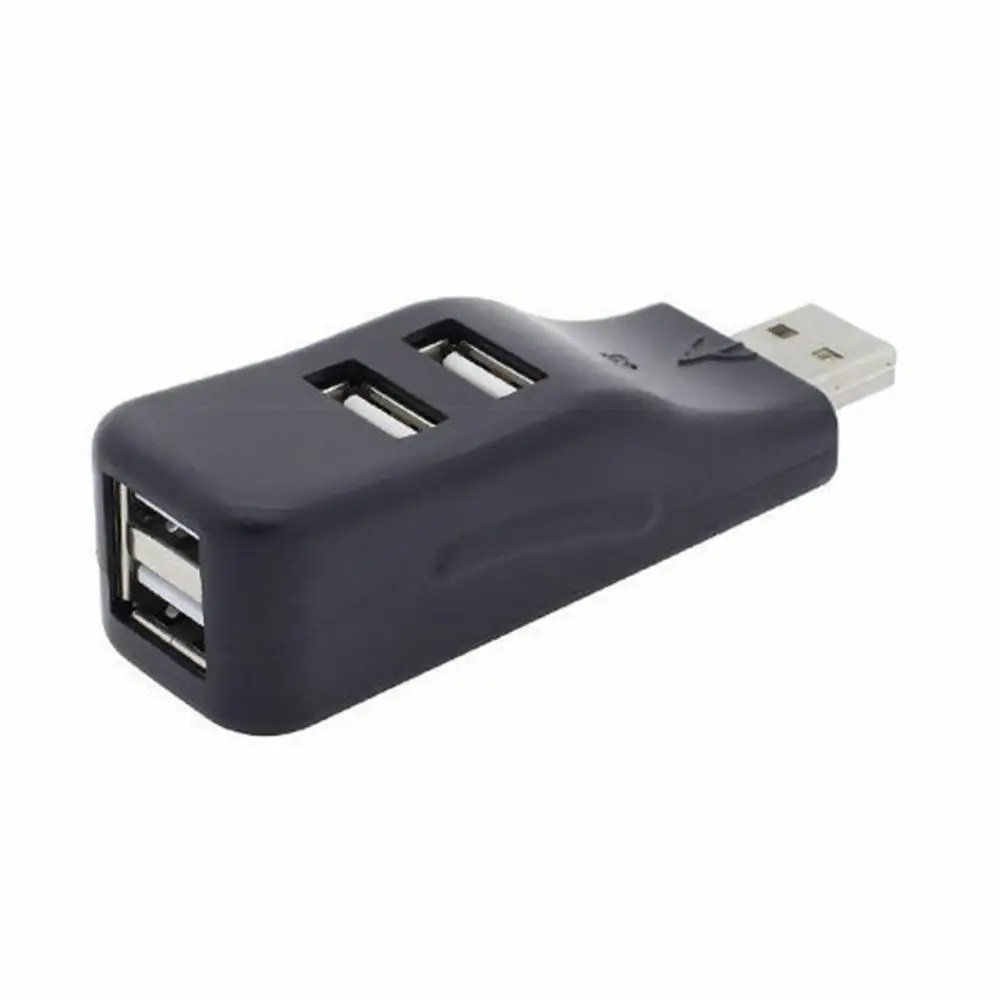 4 портовый USB концентратор высокоскоростной мини 2 0 разветвитель для ПК ноутбука