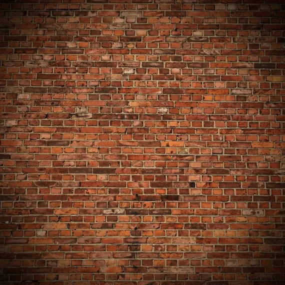 

Old Red Brick Weathered Rustic Wall backdrop High quality Computer print children kids photo studio background