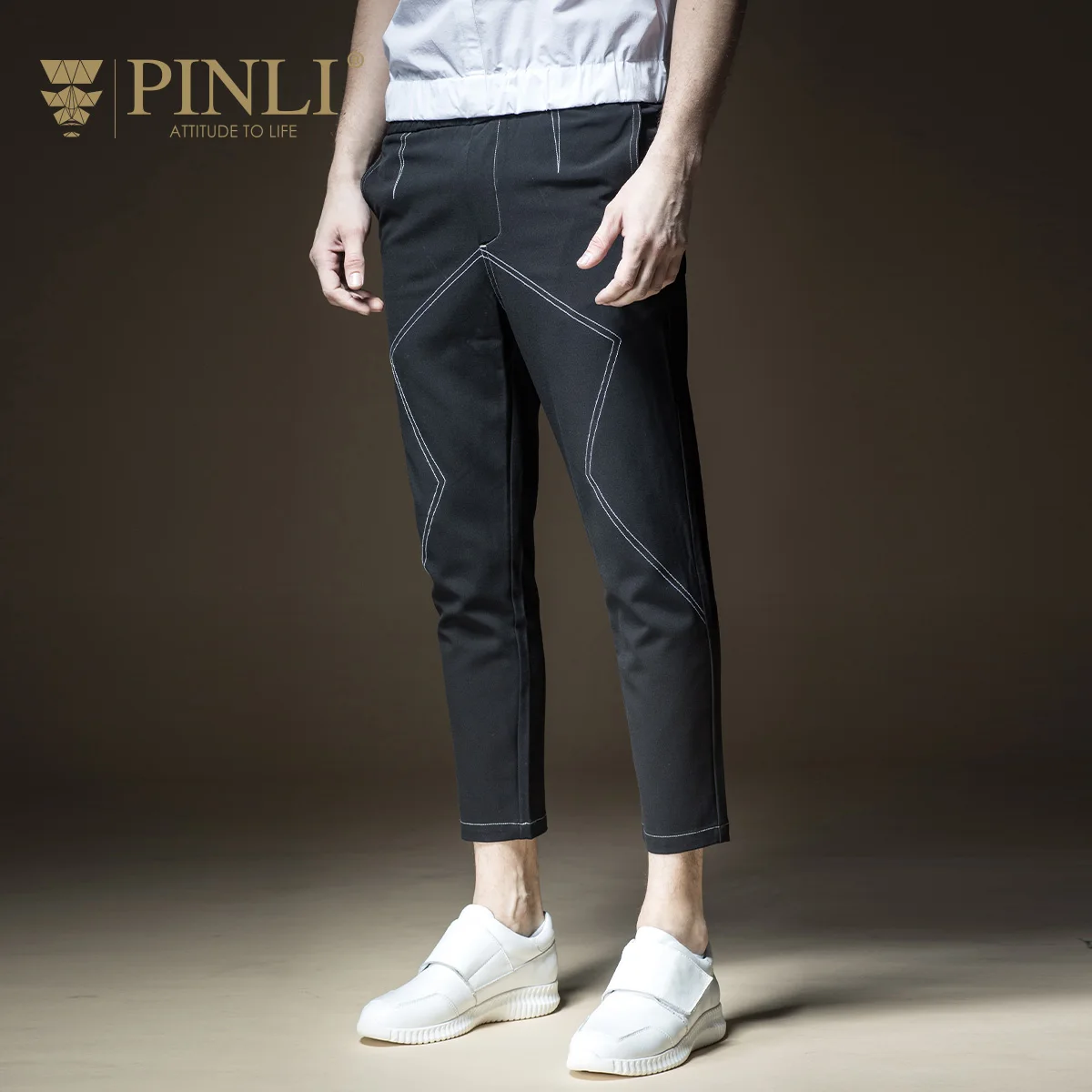 Мужские спортивные штаны Pinli новинка весны 2018 для выращивания морали отдыха за 9