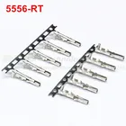 Клемма ОБЖИМНАЯ, 100 шт.лот, медь, 5556-RT 5558-PT для разъема 5557-R 5559-P,5556 5558, металлический контакт для разъема 4,2 мм, 5557, 5559