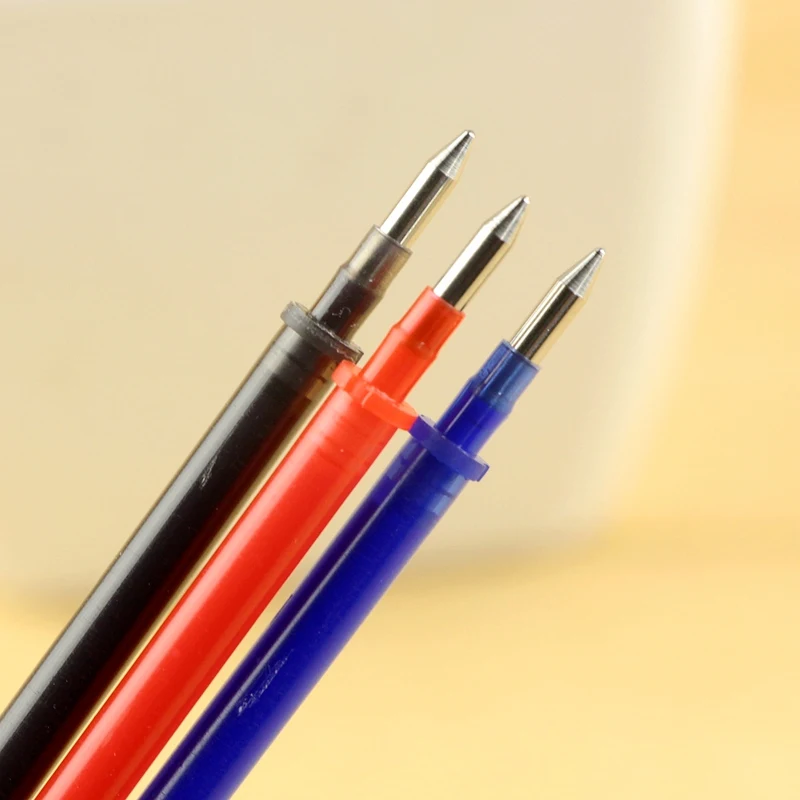 40 шт./лот Aihao R8 0 5 мм стираемые гелевые стержни для ручек синие черные темно-синие