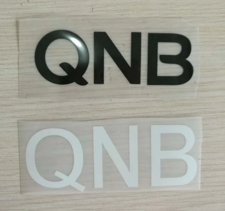 2 шт./лот новая французская Лига 1 Футбольная нашивка спонсорский патч QNB для ПСЖ