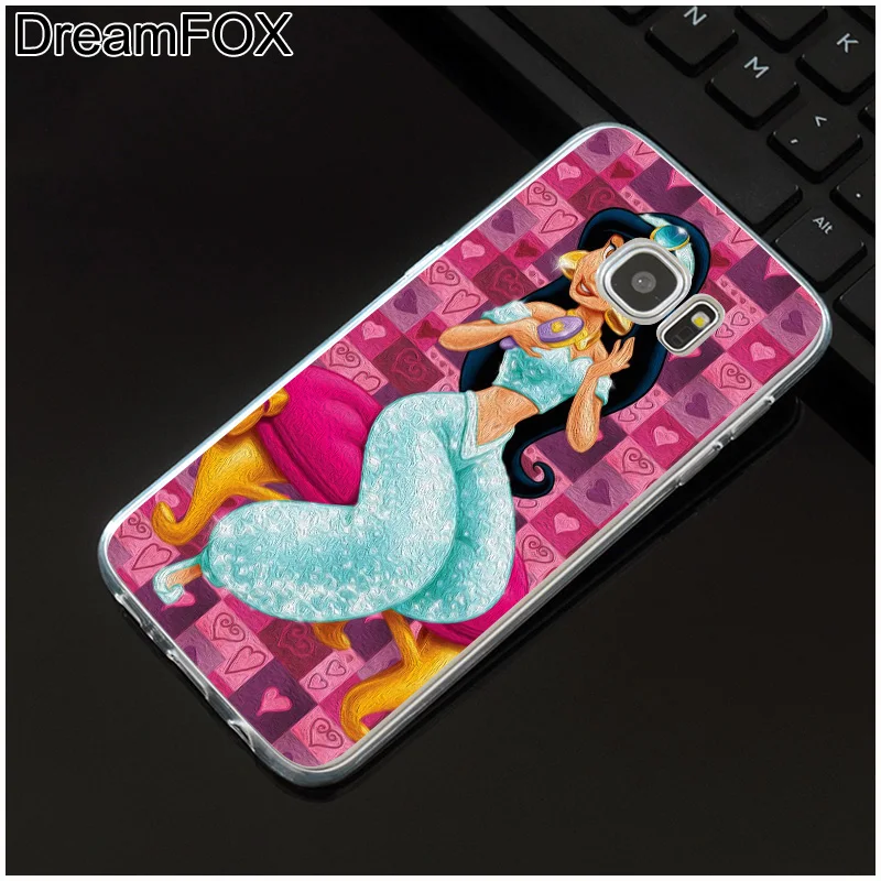 DREAMFOX M279 принцесса девушки Мягкий ТПУ силиконовый чехол для Samsung Galaxy S5 S6 S7 S8 S9 S10 5G