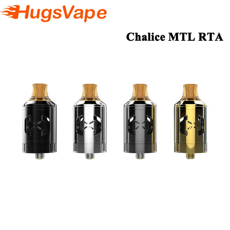 Оригинальный испаритель Hugsvape Chalice MTL RTA 2 мл перезаправляемый атомайзер простой в