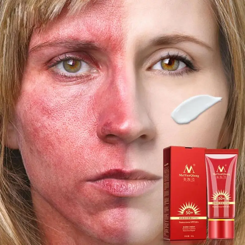 Солнцезащитный крем SPF50+ отбеливающий Восстанавливающий Крем для загара кожи защитный крем для лица солнцезащитный крем увлажнение кожи лица Уход за кожей тела