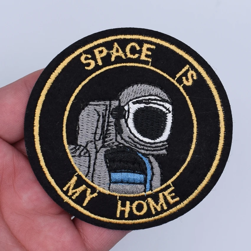 Космические патчи 1 шт. вышивка железом на парчках для одежды сделай сам
