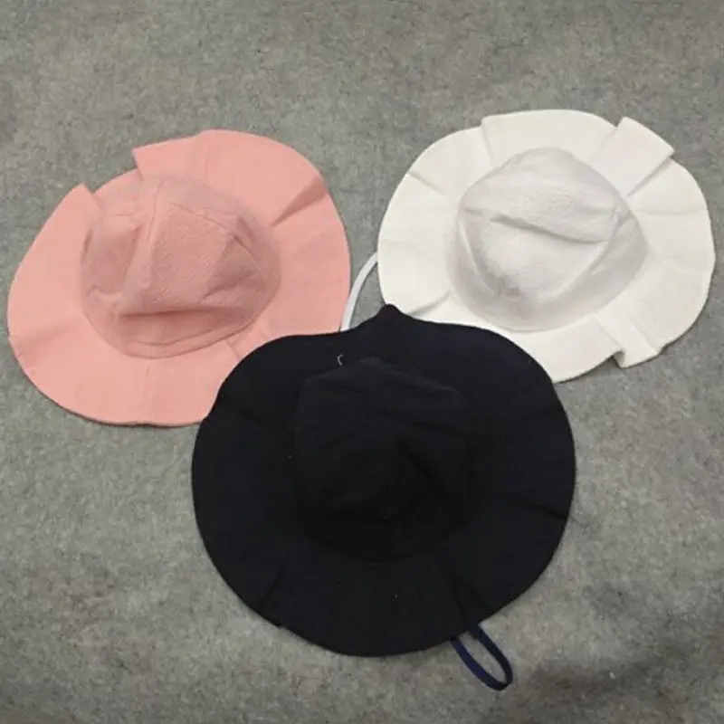 Citgeett Toddler Kids Sun Cap Summer Outdoor Baby Girl Boy Beach Cotton Hat Wide Brim | Детская одежда и обувь