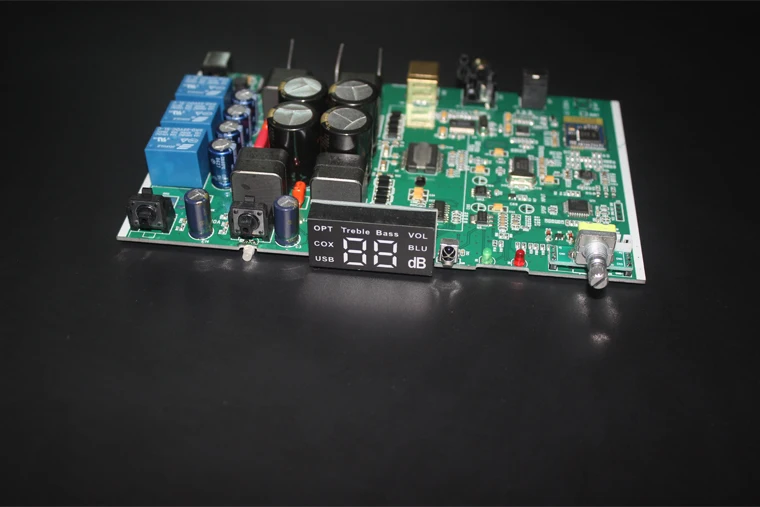 Цзе чжуан JC-SZ80A 80 Вт + Bluetooth 4.0 чистый цифровой усилитель мощности волокна /