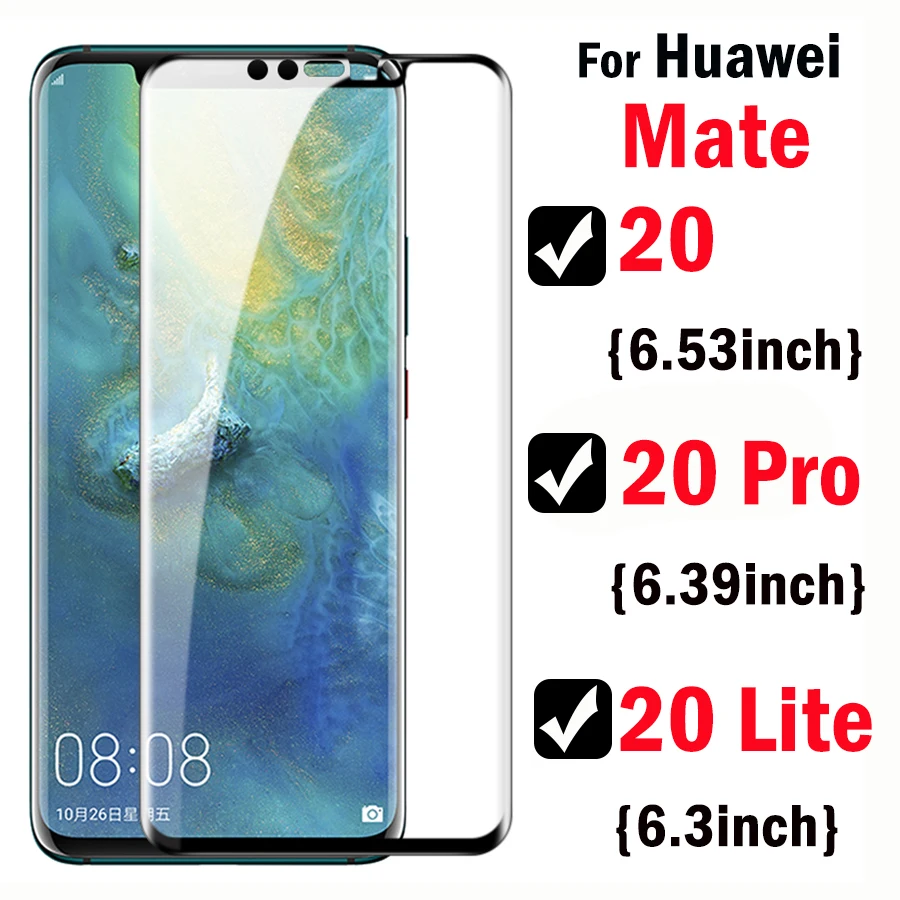 Защитное стекло для huawei mate 20 lite pro Защитная пленка экрана mate20 20pro hawawi huaweip huavei hauvei |