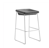 nordic bar chair modern simple household iron art industrial style coffee restaurant mobile phone shop stool bar stool