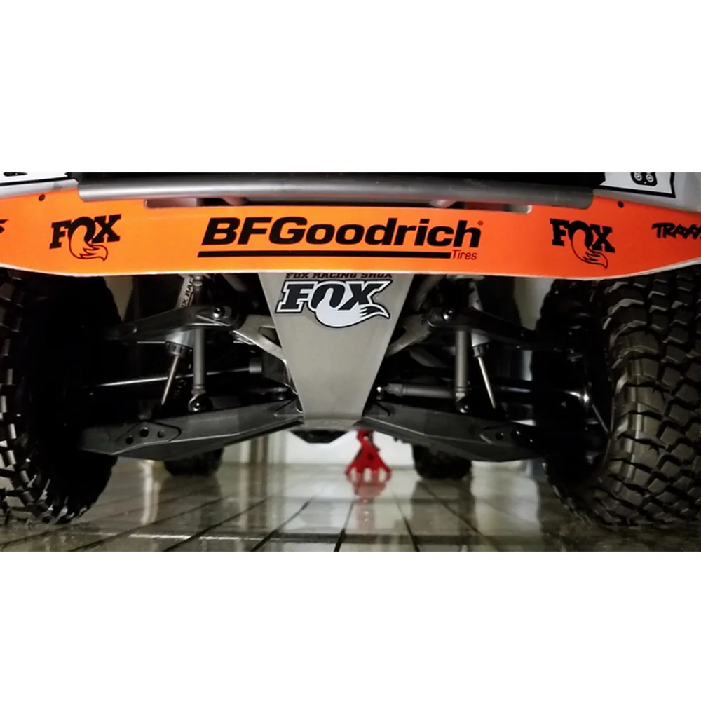 4 шт. ПВХ лиса шок стикер абсорбер наклейка для 1/7 Traxxas неограниченное пустыни