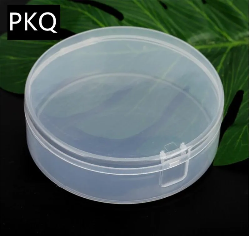 3 шт./лот круглые Держатели коробки для хранения монет круглая PP пластиковая