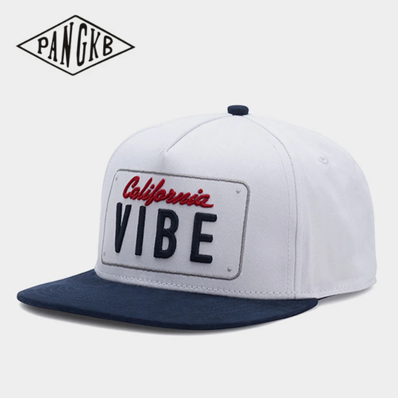 Бренд PANGKB VIBE Кепка белая Новинка Хип хоп кепка snapback для мужчин и женщин взрослых