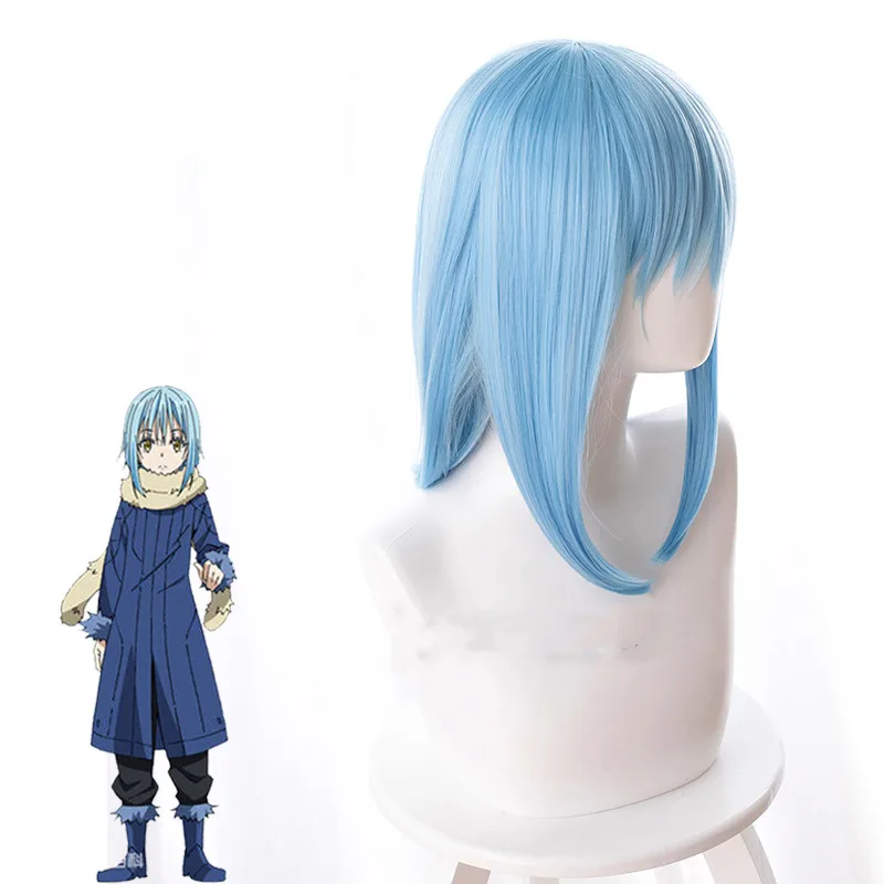 Парики для косплея из аниме Tensei shitara Slime Datta Ken жаропрочные искусственные волосы