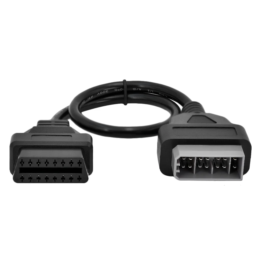 20 шт./лот OBD OBDII Диагностический кабель для Nissan 14Pin к OBD2 16 Pin Женский кабель