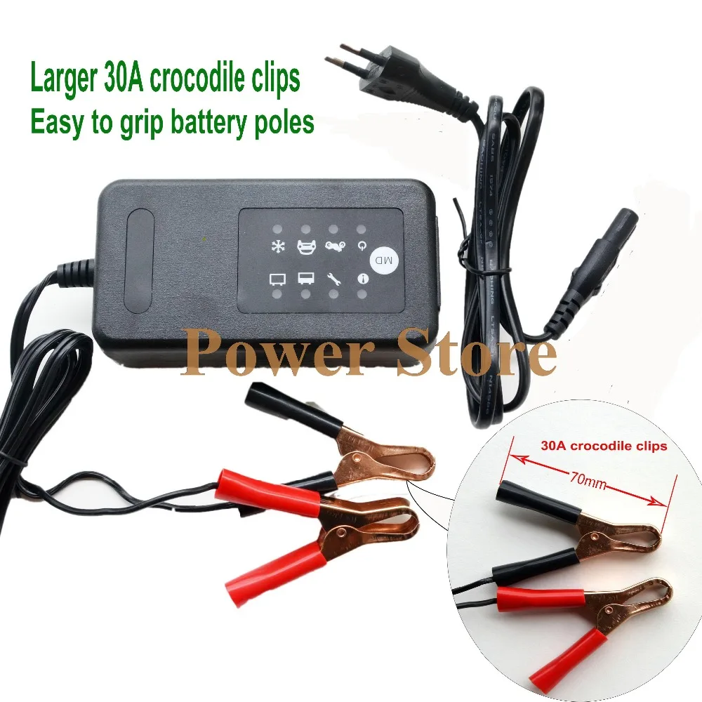 Зарядное устройство для автомобильного аккумулятора 12 В зарядное мотоцикла