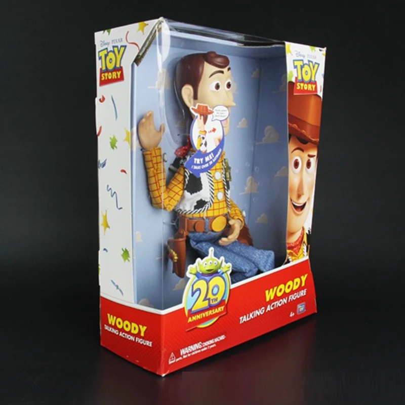 Оригинальная 20-летняя игрушка Pixar История Вуди говорящая фигурка Синг н йодель