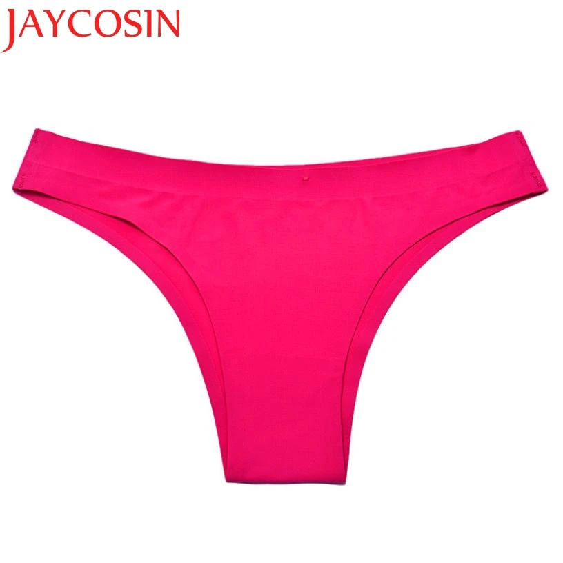 Женские невидимые трусы JAYCOSIN бесшовные трусики из спандекса с заниженной талией