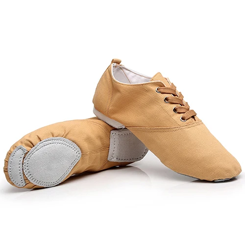 Camel Jazz Shoes 6 цветов; обувь для девочек в стиле джаз; парусиновая обувь для фитнеса; балетки; Танцевальная обувь; удобная дышащая обувь для детей и взрослых; низкая танцевальная обувь; тапочки - Цвет: Camel Jazz Shoes