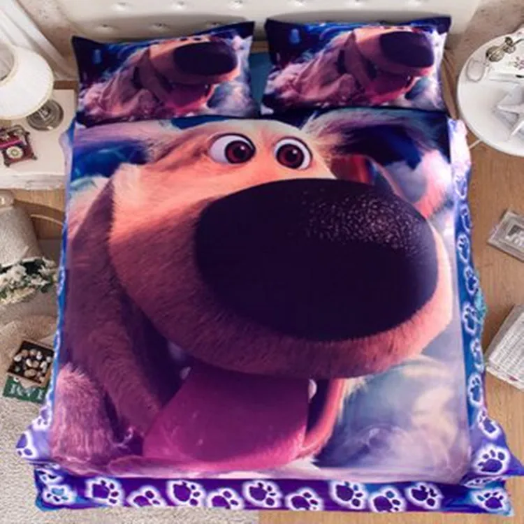 Набор постельного белья из мягкого хлопка с объемным рисунком собаки обезьяны 3/4