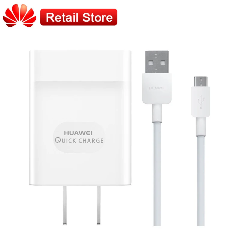 Оригинальное зарядное устройство Qualcomm Quick Charge 2 0 9 V/2A + кабель для передачи данных