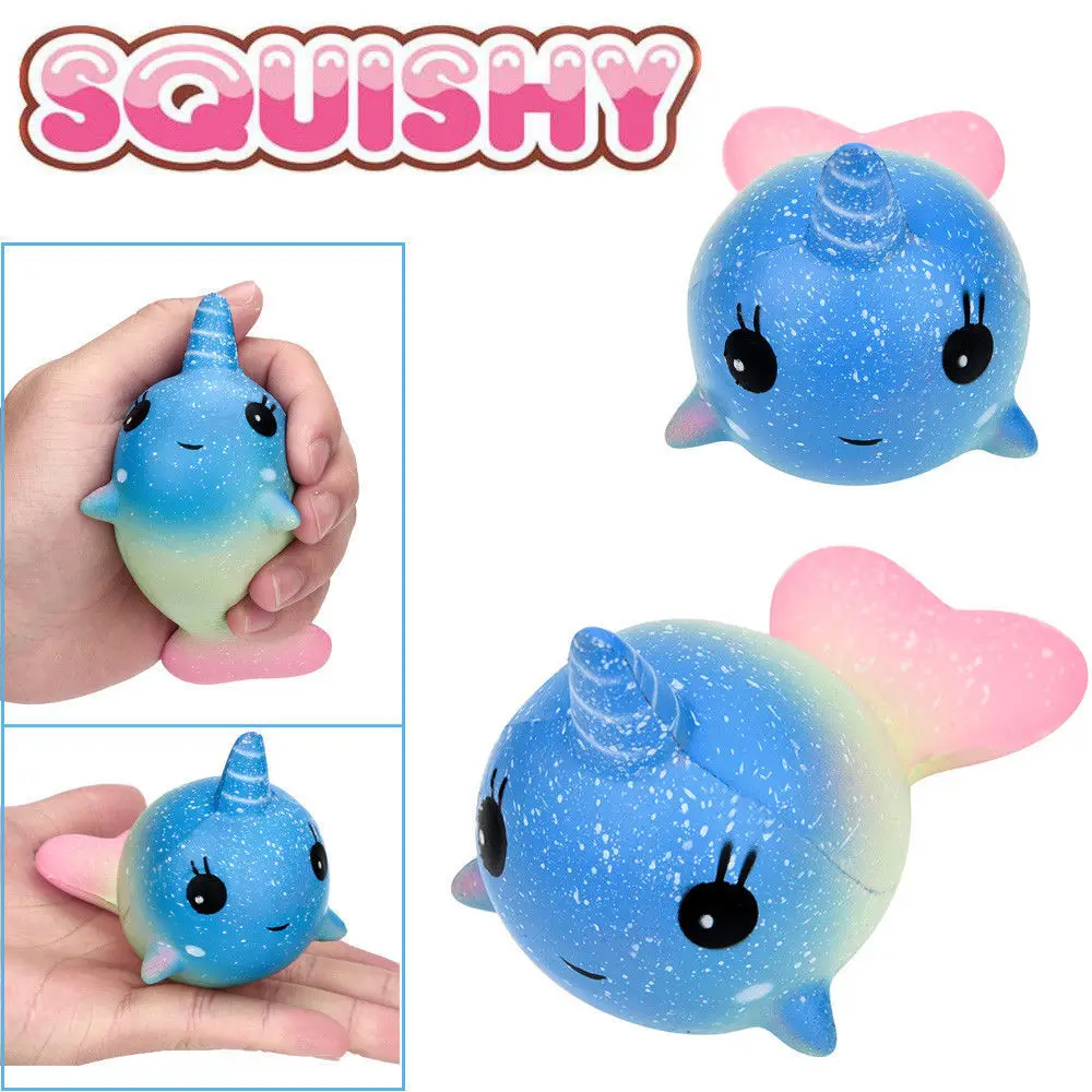 New Jumbo Squishy Toy Slow Elastic PU Decompression Simulation Food Animal Peach Strawberry Unicorn Rising Kids Gift | Игрушки и хобби