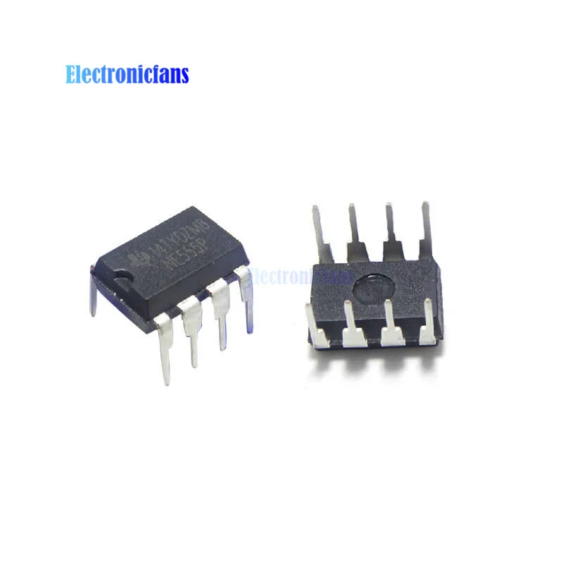 20 шт. NE555P NE555 DIP-8 одного биполярного таймеры IC | Электронные компоненты и