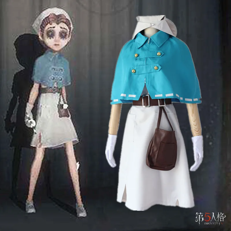 Игра Identity V Косплей Костюм доктора Эмили Дейл Униформа для женщин Хэллоуин