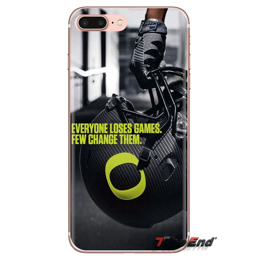 Silicone Skin Cover For Oneplus 3T 5T 6T Nokia 2 3 5 6 8 9 230 3310 2.1 3.1 5.1 7 Plus 2017 2018 Oregon Ducks Logo Football Team |