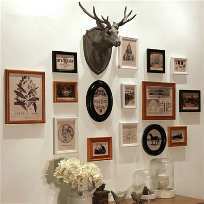 Фоторамка любовь фото рамка стена композиция студия свадебная 16 шт./компл.