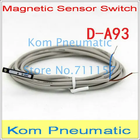 Бесконтактный переключатель воздушных цилиндров SMC, тип D-A93, 5-120 В, проводной Магнитный язычок переключение датчика приближения CDQ2B / CDU / MK / CDQSB
