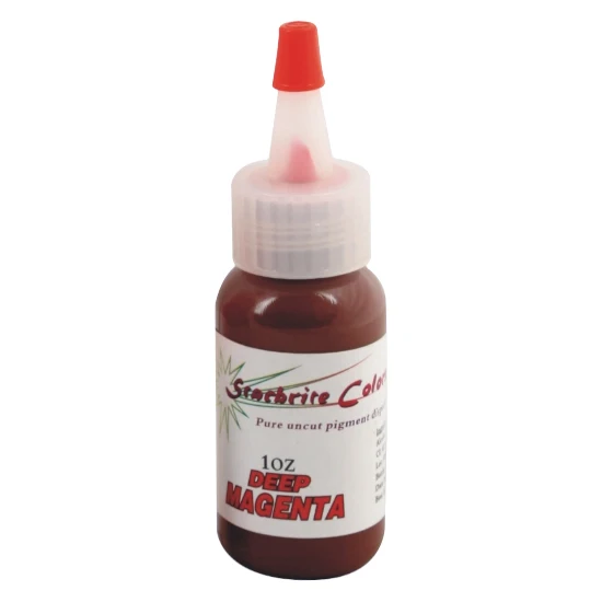 

5pcs Deep magenta colors tattoo ink set permanent makeup pigment body painting 30ml/bottle 1oz
