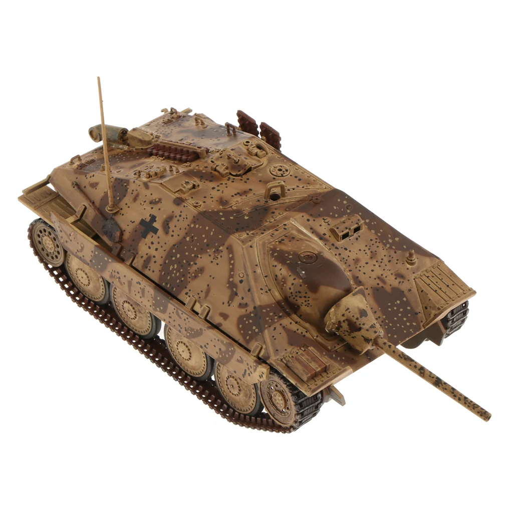 1/32 масштаб Танк литье под давлением Второй мировой войны Германия Jagdpanzer Hetzer Танк модель игрушки для детей и взрослых