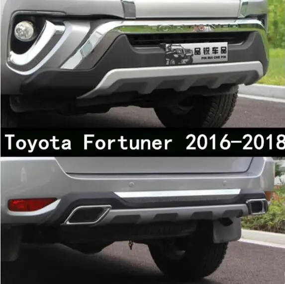 ABS Хромовая автомобильная пленка для передней панели + задние защитные бамперы