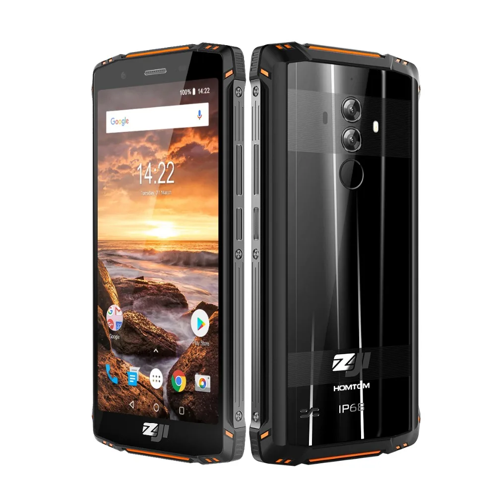 HOMTOM зоджи Z9 Helio P23 Octa Core 5 7 дюймов IP68 сердце крыса смартфон 6 ГБ Оперативная память 64